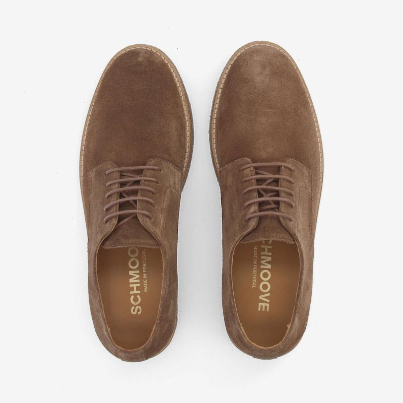 DUBLIN DERBY M - SUEDE - MARRON
